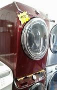 Image result for Samsung Red Washer and Dryer Stack