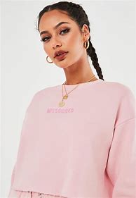 Image result for Red Colored Cropped Sweatshirt
