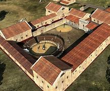 Image result for Ancient Roman Gladiator School