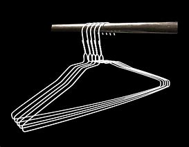 Image result for White Wire Shirt Hangers