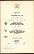 Image result for State Dinner Menu in French