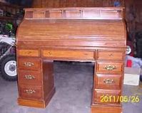 Image result for Old Classic Roll Top Desk