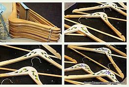 Image result for Wooden Trouser Hangers