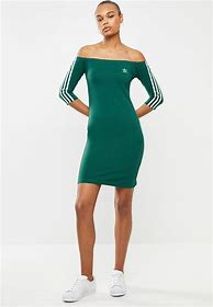Image result for Adidas Long Sleeve Green Dress