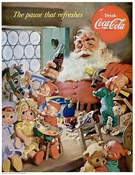 Image result for Coca-Cola Santa Ads