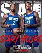 Image result for Kawhi and Paul George to Clippers Art