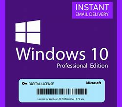 Image result for Windows 10 Pro Code