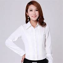 Image result for White Blouses Plus Size Formal