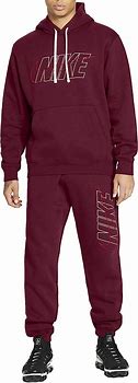 Image result for Burgundy and Red Nike Tracksuit
