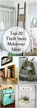 Image result for Thrift Store Decorating Ideas
