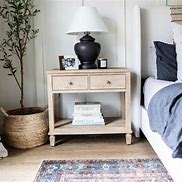 Image result for Sausalito 28" Storage Cane Nightstand, Seadrift