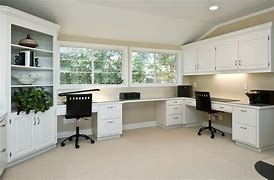 Image result for Fitted Home Office Furniture