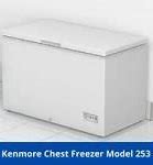 Image result for Kenmore Upright Freezer Model Number 253