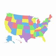 Image result for Colorful Usa Map Chart