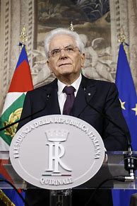 Image result for Rome President Sergio Mattarella