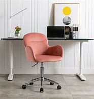 Image result for Upholstered Home Office Desk Chairs