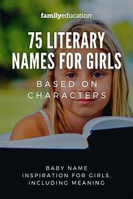 Image result for Girl Names for Book Characters