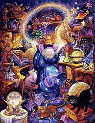 Image result for wizard oil paintings