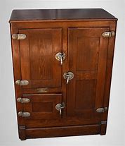 Image result for Antique Ice Box