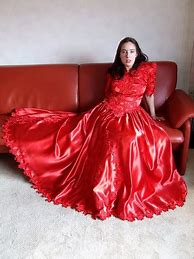 Image result for Satin Party Dress