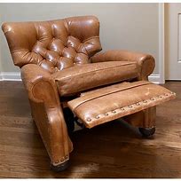 Image result for Leather Recliner Ethan Allen Chair