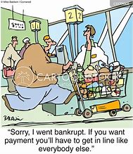 Image result for Bankruptcy Cartoons
