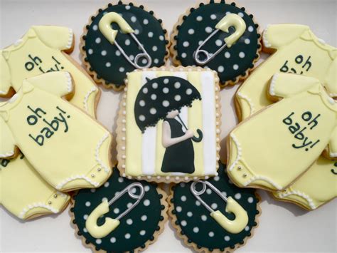 .Oh Sugar Events  Yellow, Black and White Baby Shower