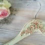 Image result for Dress On Personalized Wedding Hanger