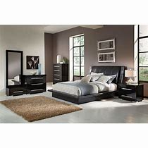 Image result for Black Bedroom Furniture Sets