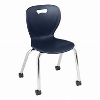 Image result for Classroom Chairs with Wheels