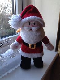 Image result for Knitting Pattern for Santa Claus