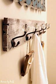 Image result for DIY Wall Coat Rack Ideas