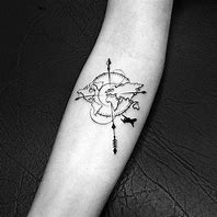 Image result for Small and Simple Compass Tattoo