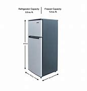 Image result for 5 Cubic Feet Stainless Steel Freezer