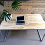 Image result for Homemade Desk Plywood