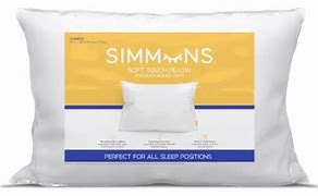Image result for Simmons Standard/Queen Nanotex Coolest Comfort Pillows - 2 Pack