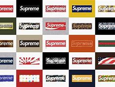 Image result for All Supreme Box Logos