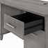 Image result for Grey Computer Desk with Drawers