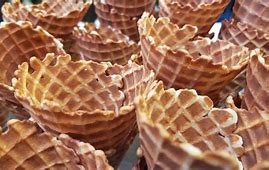Image result for Ice Cream Waffle Cone