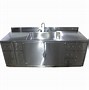 Image result for Stainless Steel Sink Cabinet