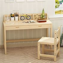 Image result for Children Wood Desk