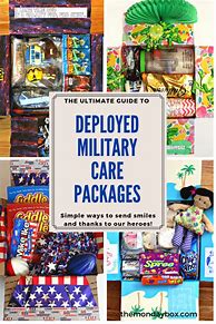 Image result for Military Care Package Ideas