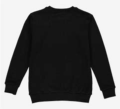 Image result for Wearing Black Crew Neck Sweatshirt