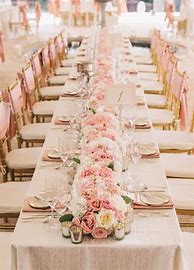 Image result for Rose Gold and Dusty Pink Wedding Decor
