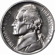 Image result for Thomas Jefferson Nickel Coin