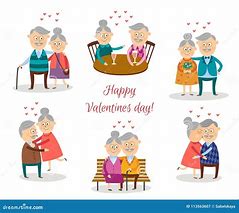 Image result for Senior Citizen Valentine Clip Art