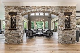 Image result for Stone Wall On House