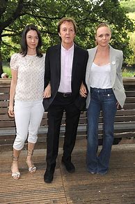 Image result for Paul McCartney with Daughter