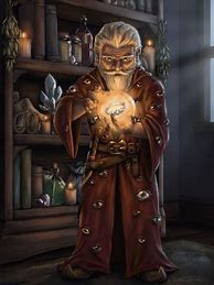Image result for Gnome Wizard in Blue