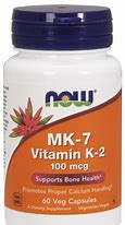 Image result for Vitamin K2 MK-7, 100 Mcg, 60 Quick Release Softgels